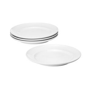 Georg Jensen Koppel Set Of 4 Porcelain Dinner Plates